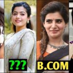 Top 10 Tollywood Actresses Educational Qualification